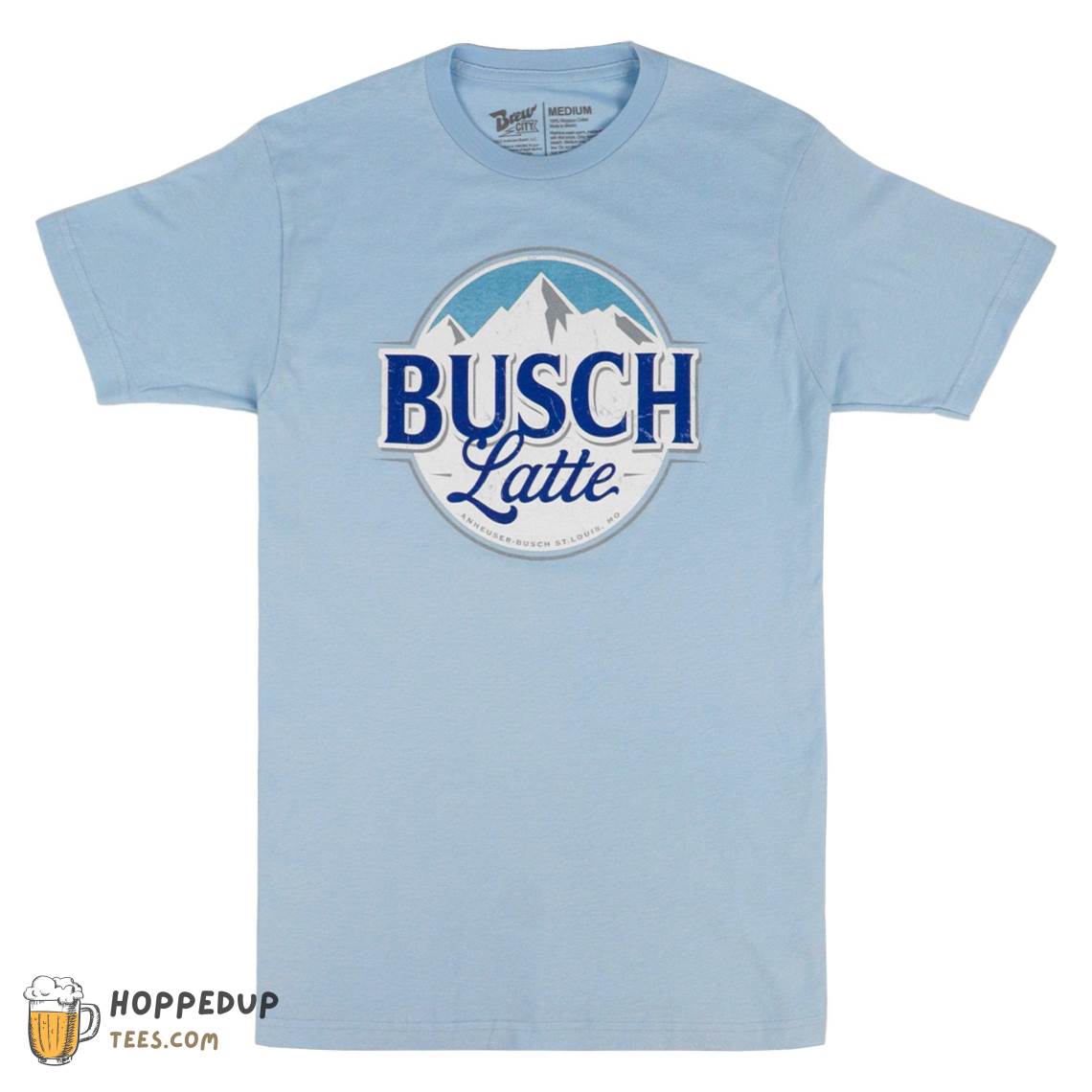 Light Blue Busch Latte Tshirts