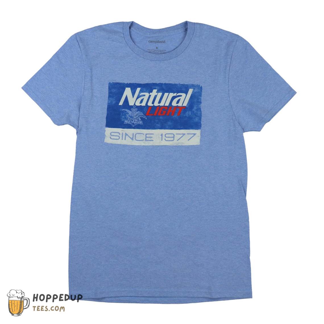 Light Blue Natural Since T Shirt