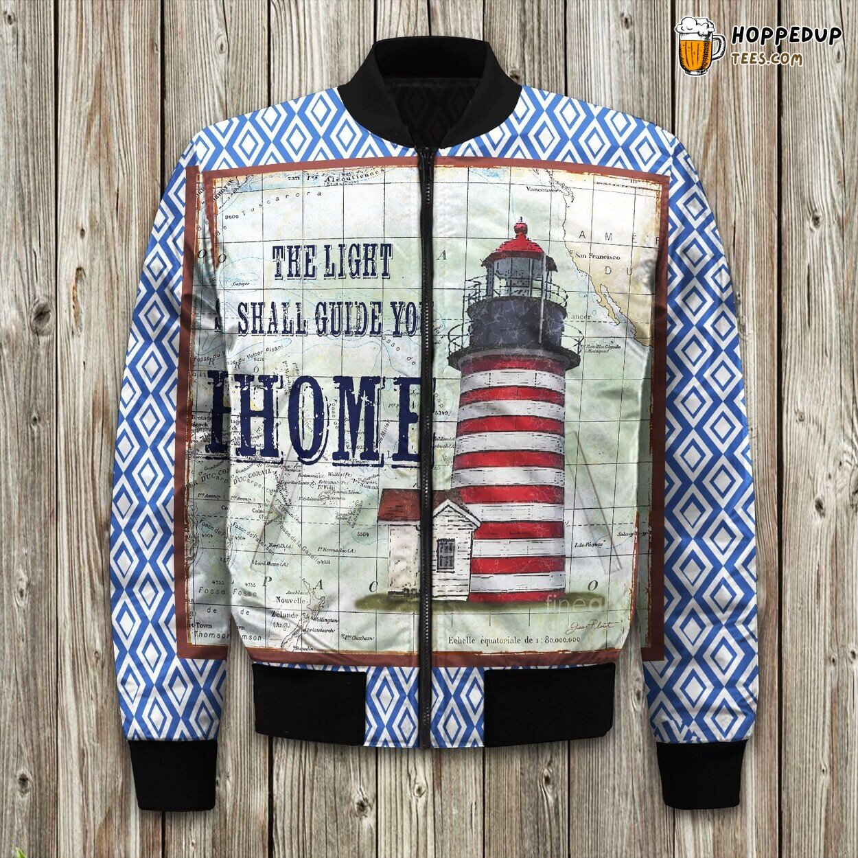 Lighthouse’s Timeless Elegance Winter Bomber Jacket Designer Luxe