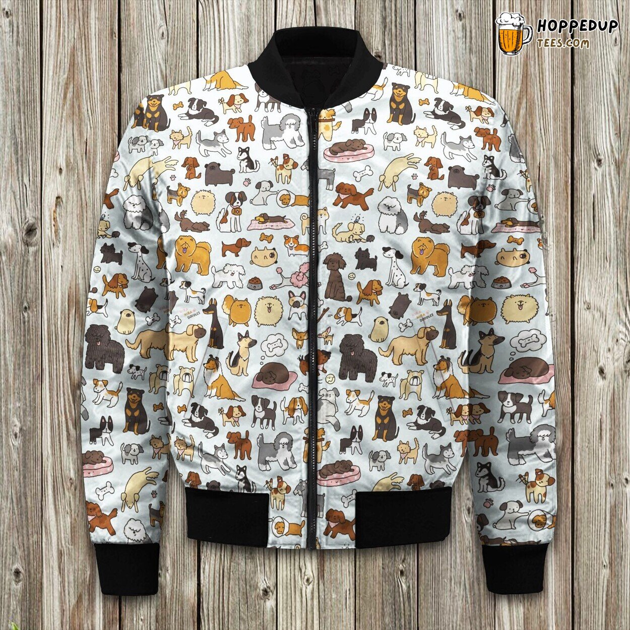 List of Dogs Winter Bomber Jacket Tailored Precision Unique Craftsmanship