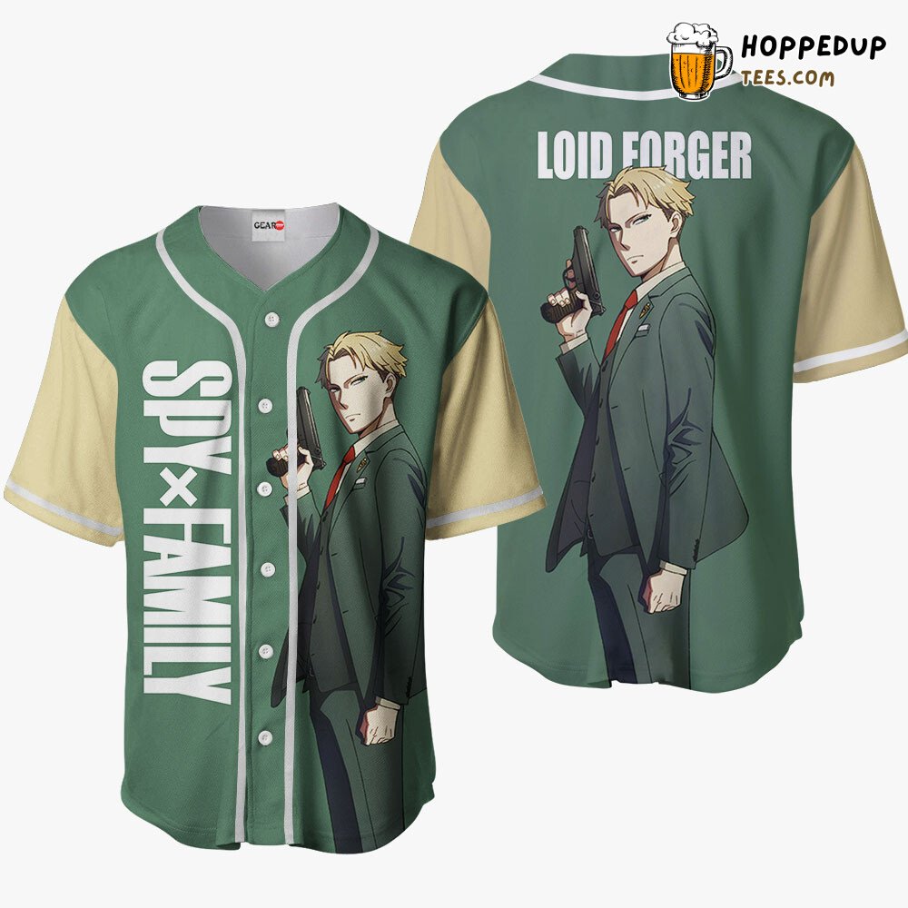 Loid Forger Distinctive Collection Anime Baseball Jersey Unique Design Loid Forger Distinctive Collection Anime Baseball Jersey Unique Design