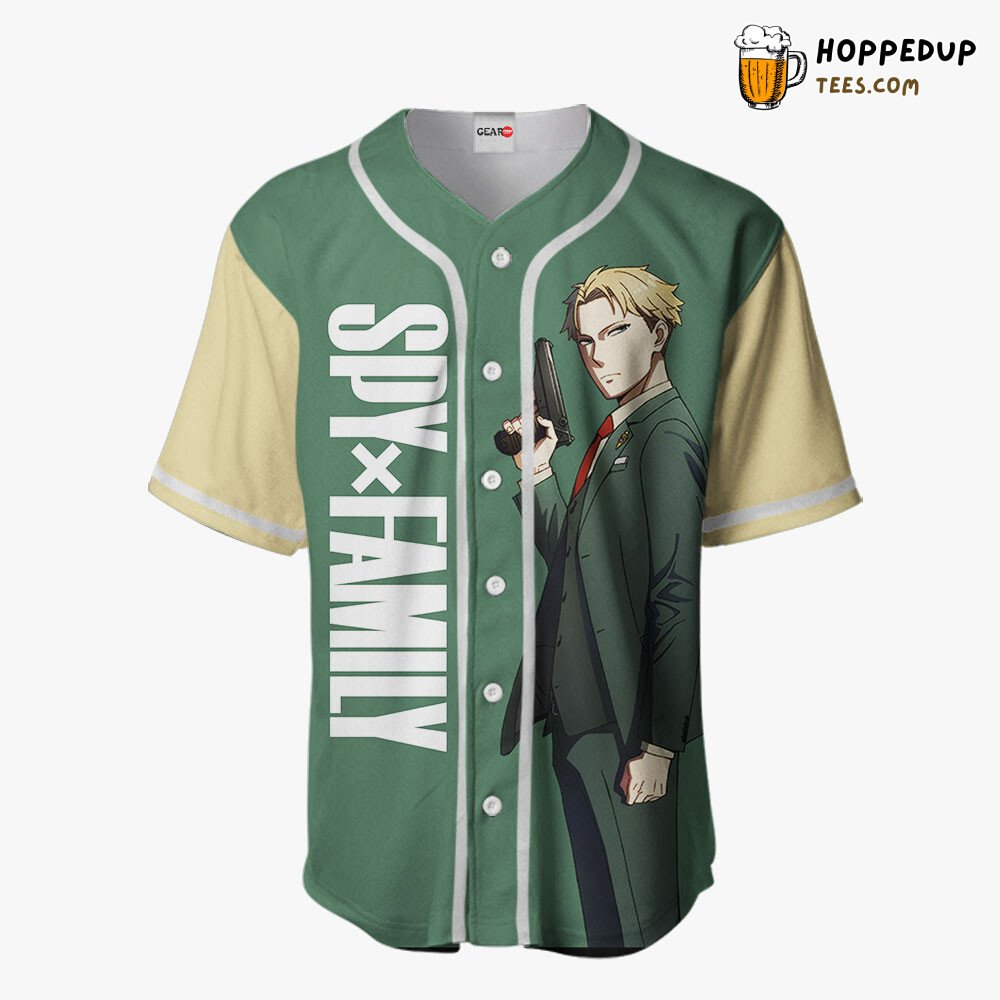 Loid Forger Distinctive Collection Anime Baseball Jersey Unique Design