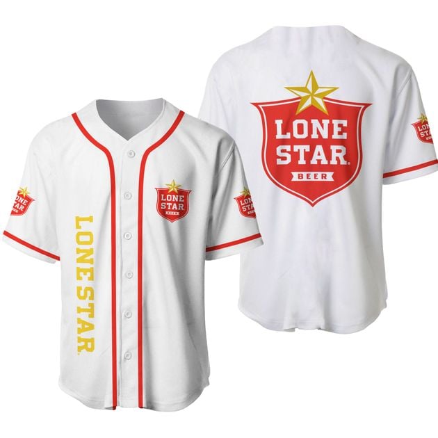 Lone Star Baseball Jersey Designed for Beer Lovers HU
