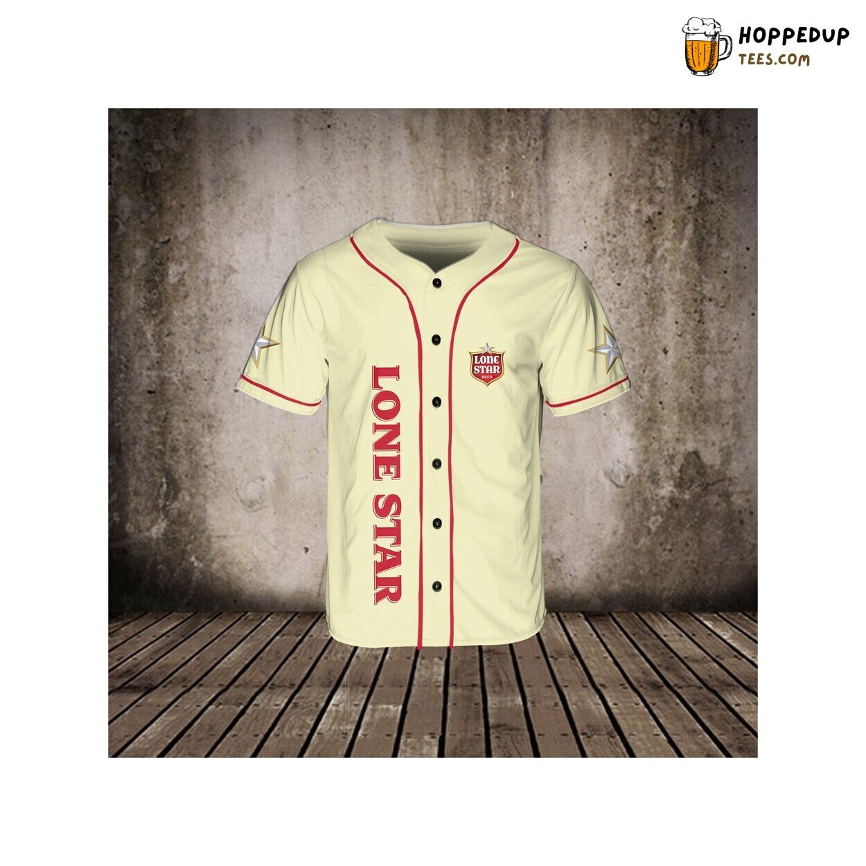 Lone Star Beer Baseball Jersey T Shirt Vodka Beer Lovers Unique Design