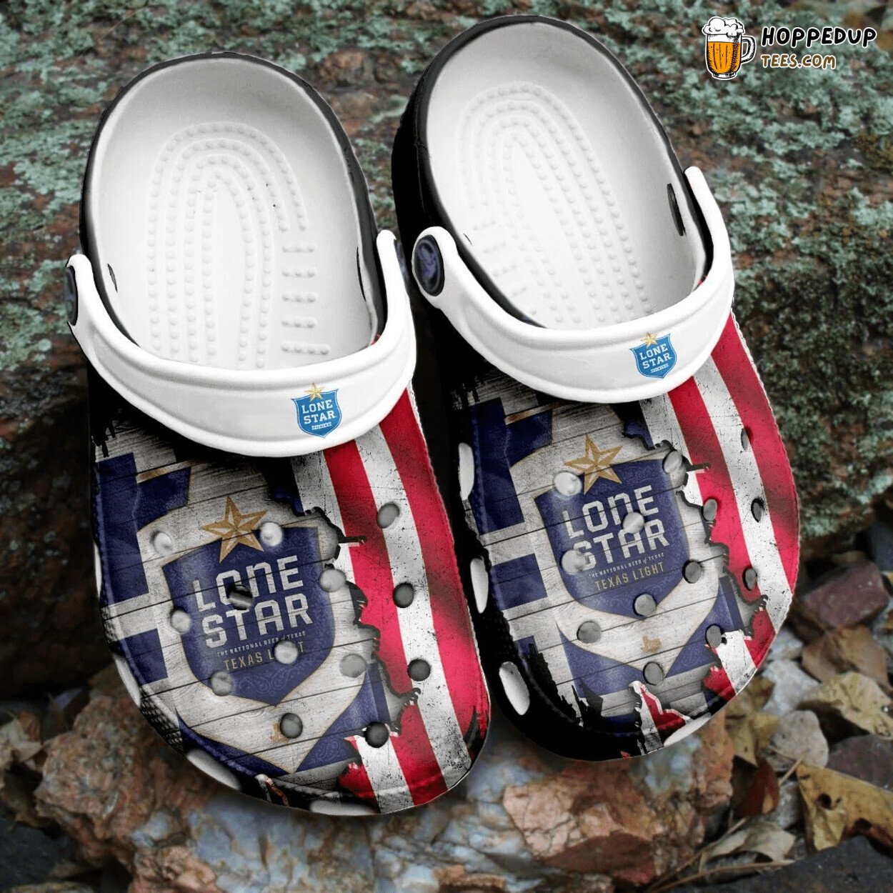 Lone Star Beer Comfortable Durable Unique Clogs Shoes Style
