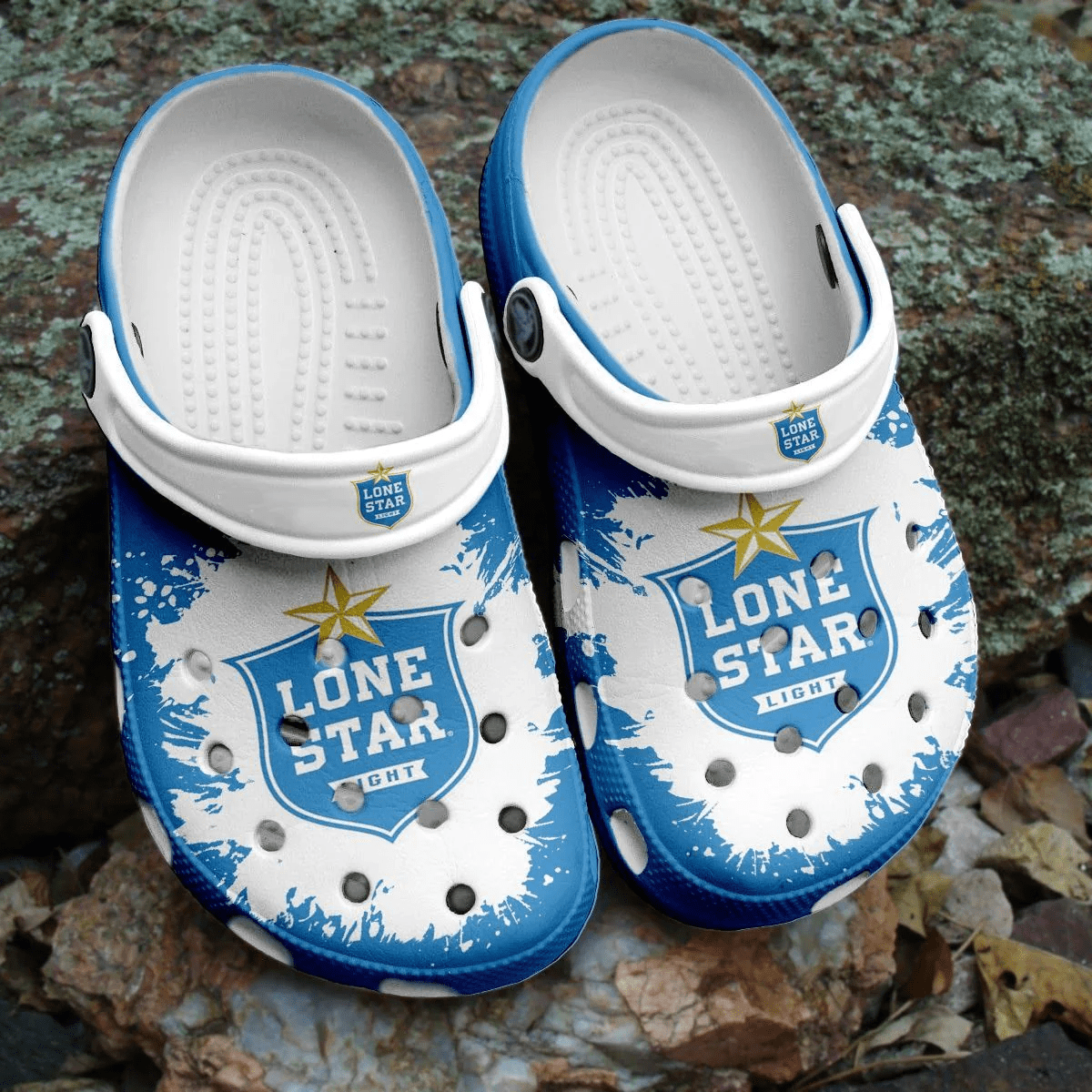 Lone Star Beer Crocband Comfortable Clogs Shoes HU
