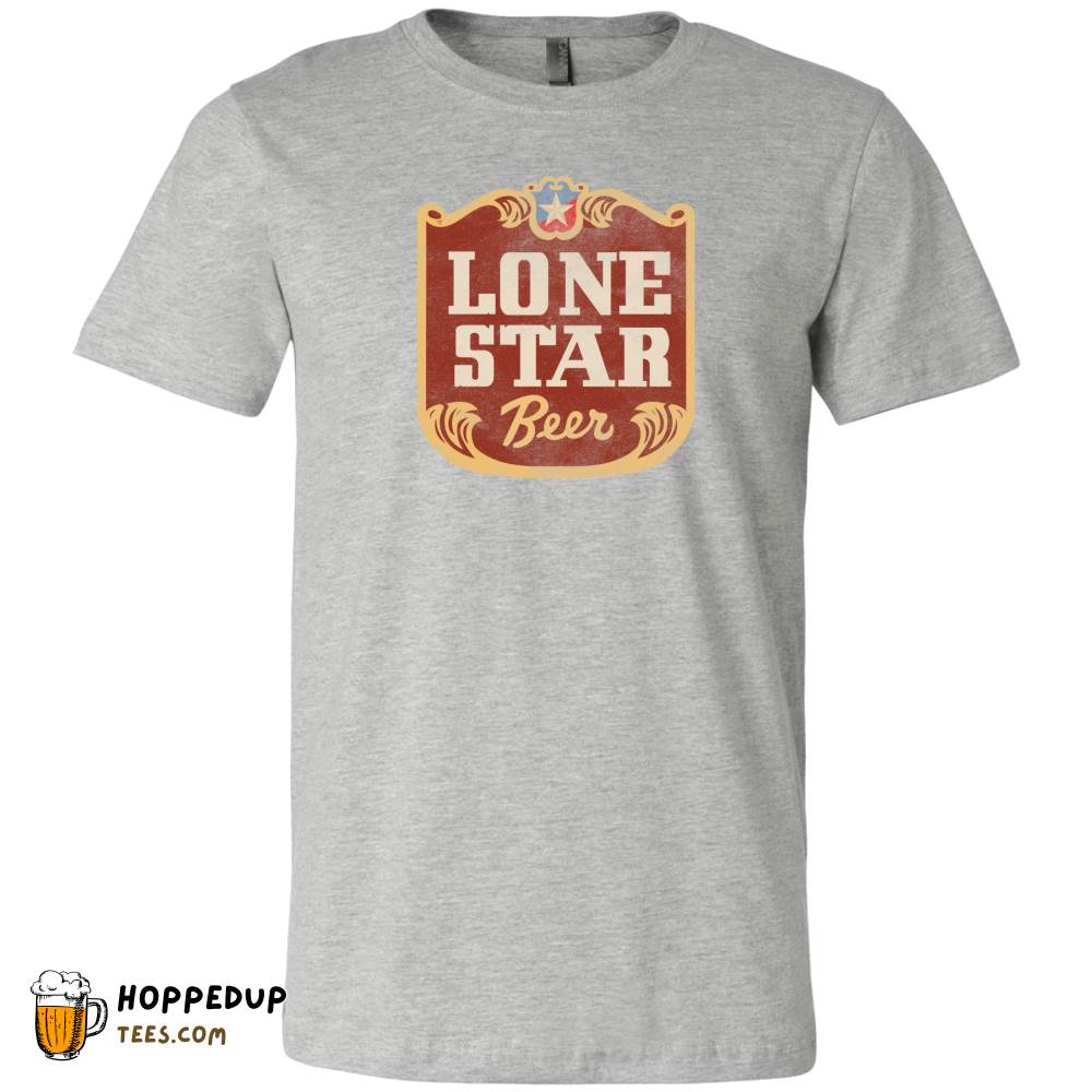 Lone Star Beer Vintage Athletic Heather Tee – HU