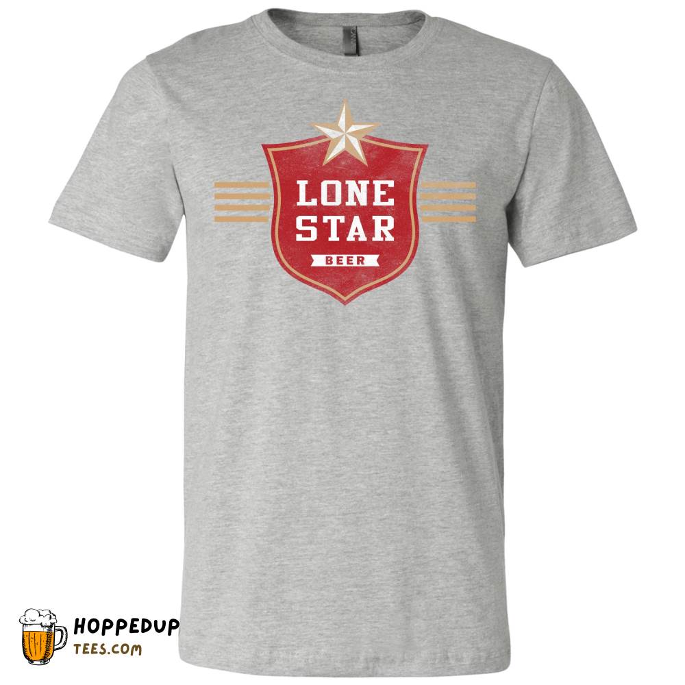 Lone Star Beer Vintage Label White Tee – HU