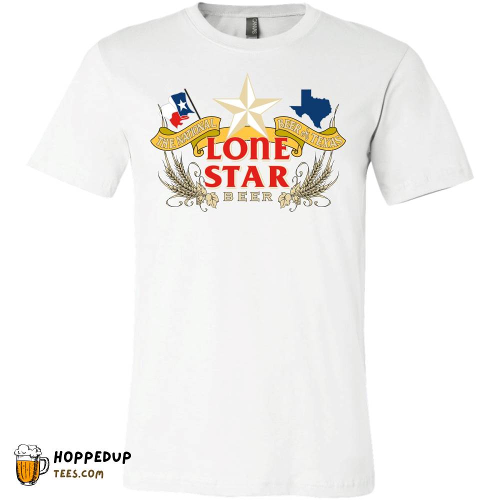 Lone Star Beer Vintage Sign Athletic Heather Tee – HU