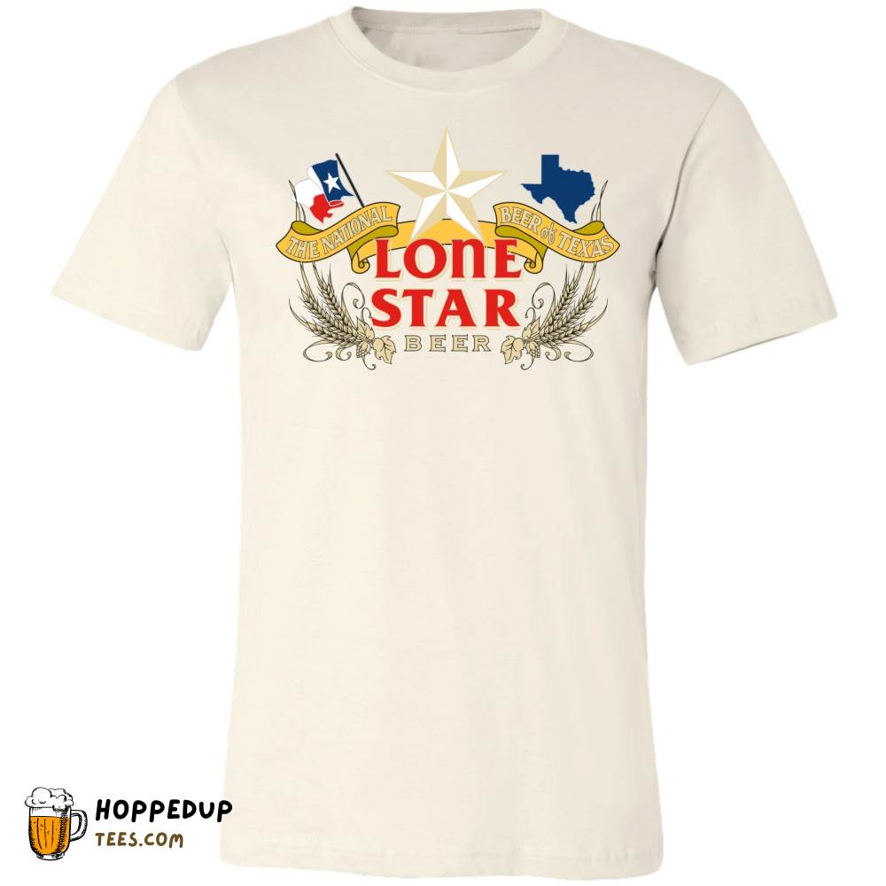Lone Star Beer Vintage Sign Natural Tee – HU
