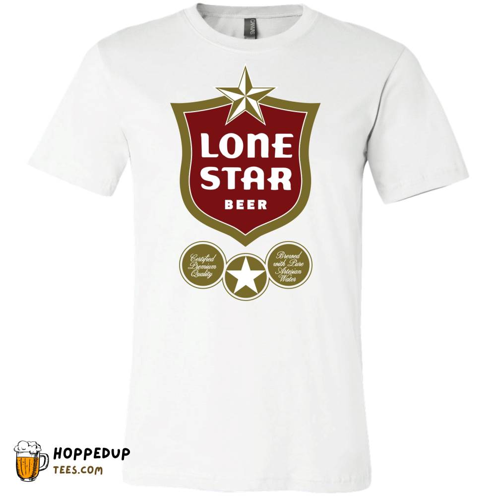 Lone Star Beer Vintage Sign White Tee – HU