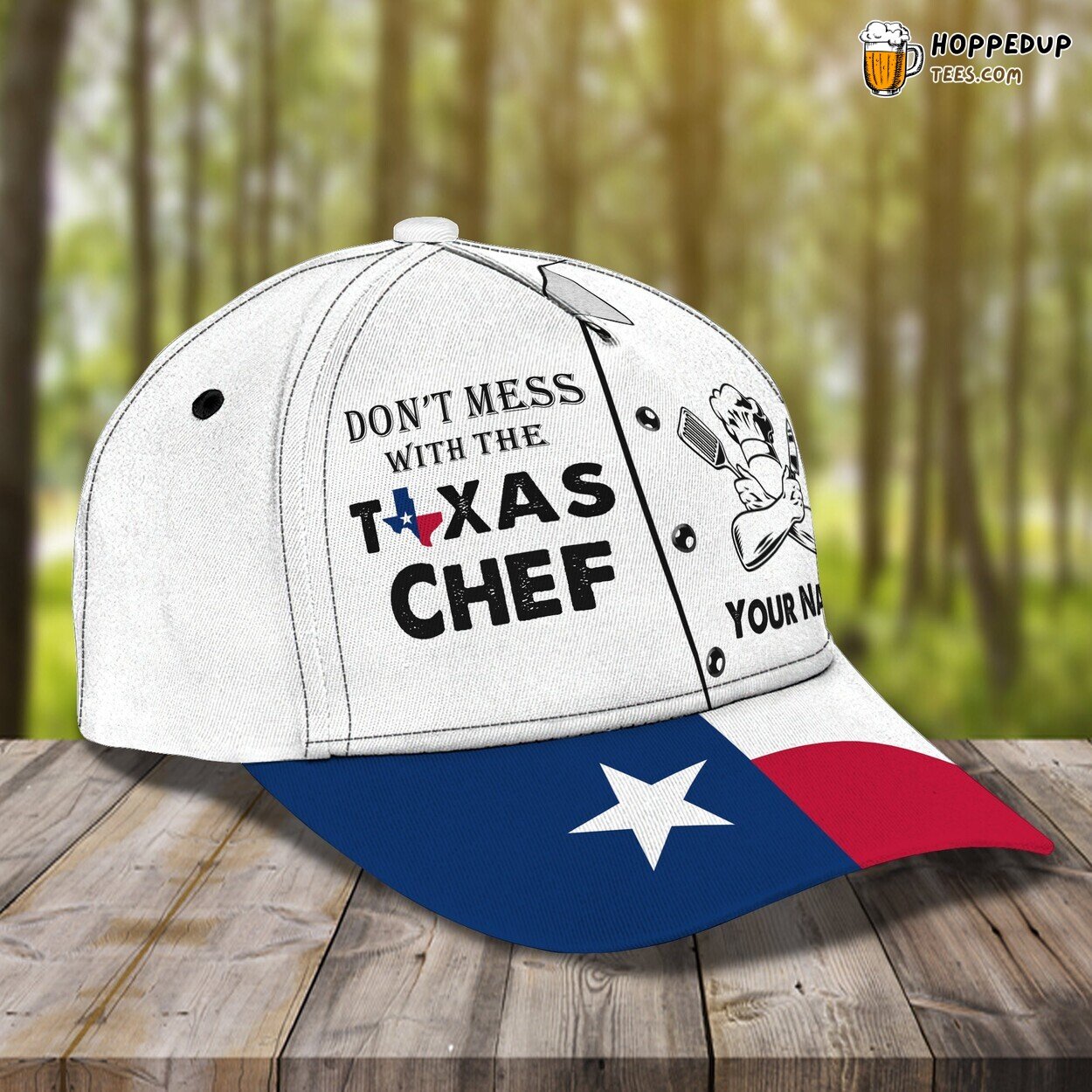 Lone Star State Chef Personalized Classic Cap 3D Unique Texas Culinary Lone Star State Chef Personalized Classic Cap 3D Unique Texas Culinary