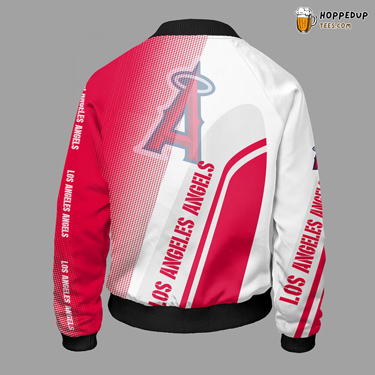 Los Angeles Angels MLB Unique Red Premium Bomber Jacket Design