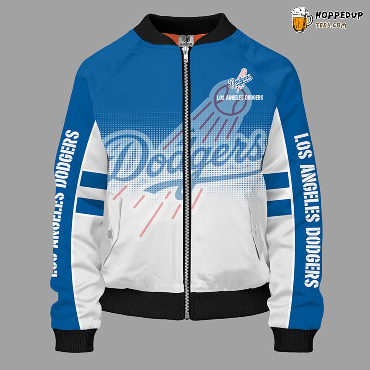 Los Angeles Dodgers Classic Blue Premium Bomber Jacket Design