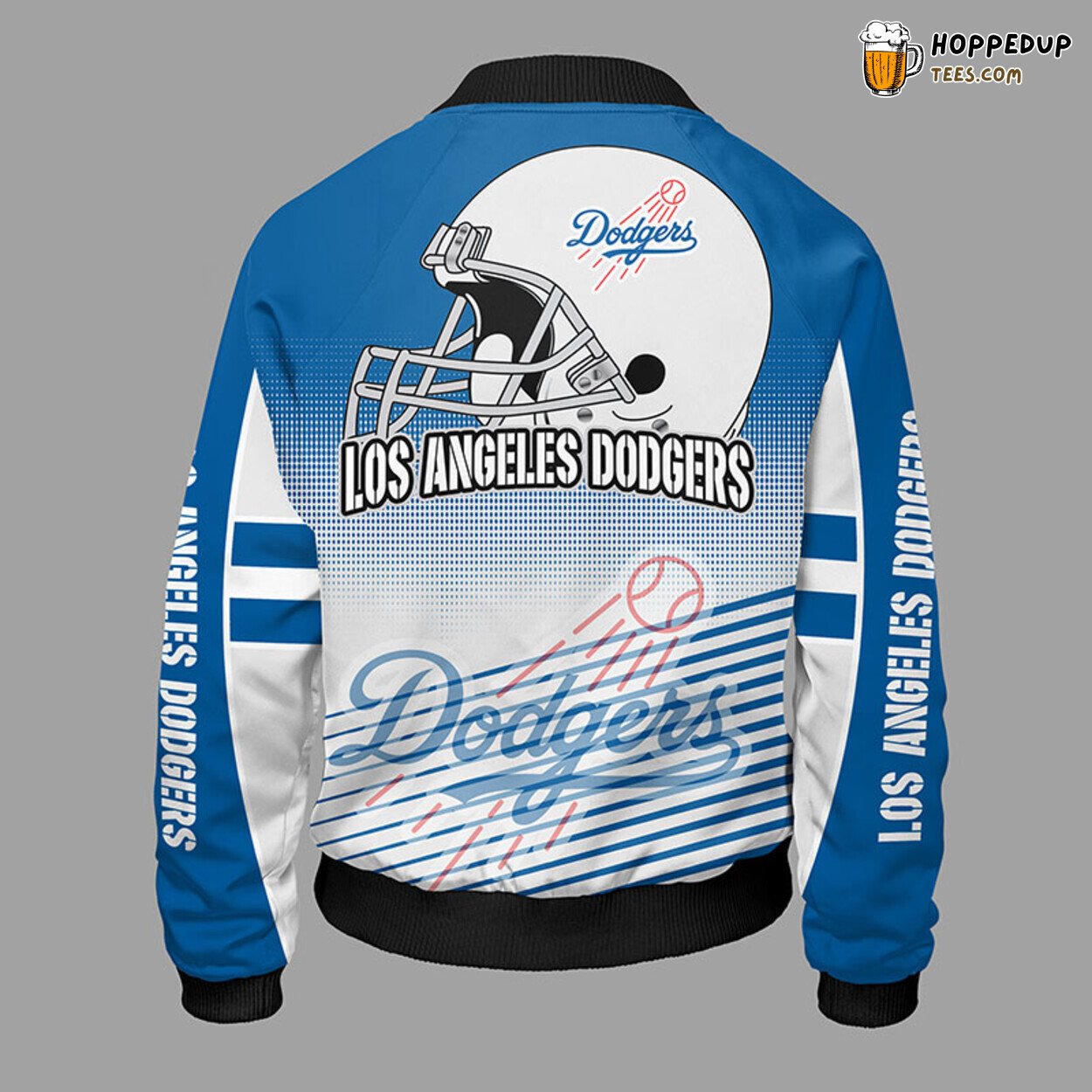 Los Angeles Dodgers Classic Blue Premium Bomber Jacket Design