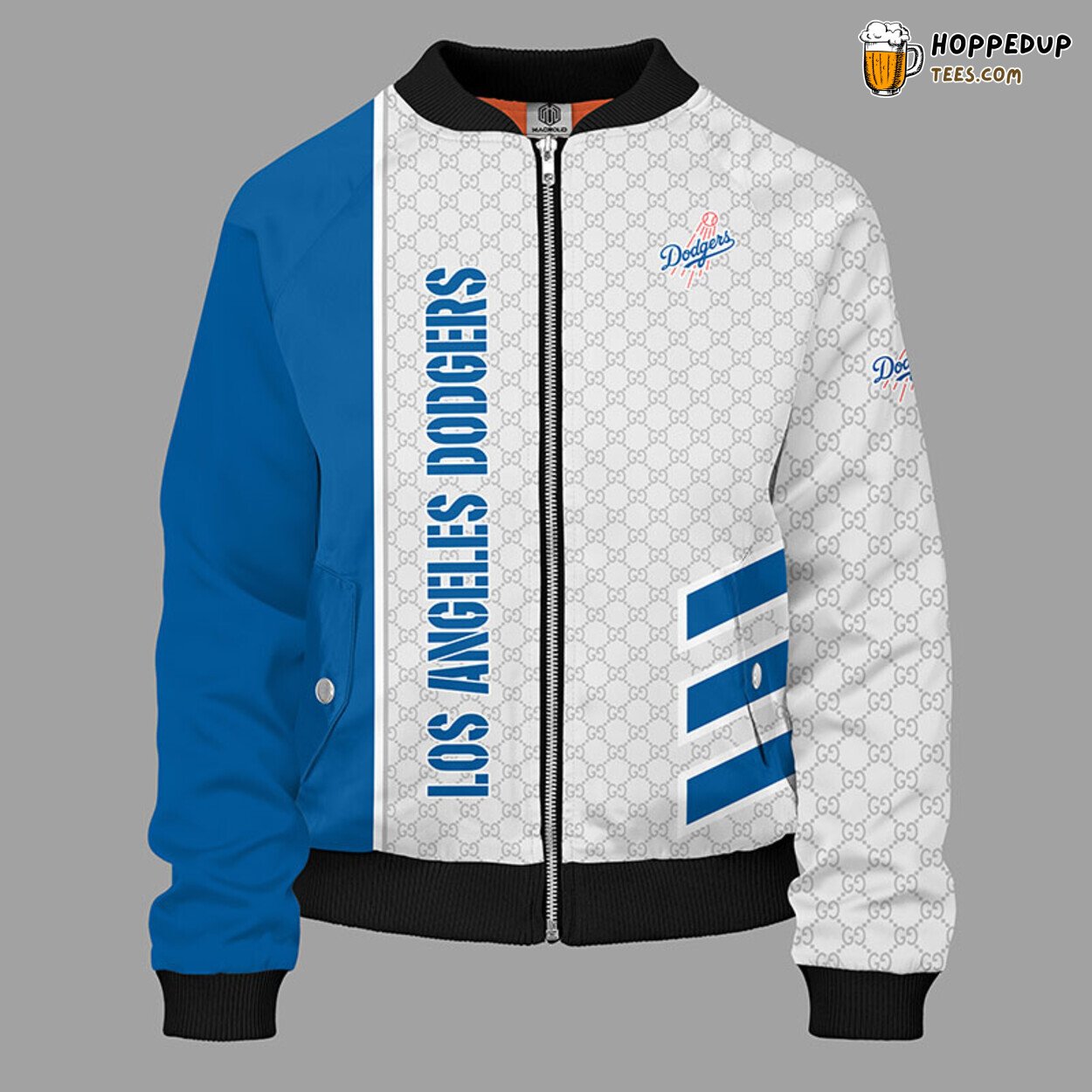 Los Angeles Dodgers MLB Blue Unisex Premium Bomber Jacket Design