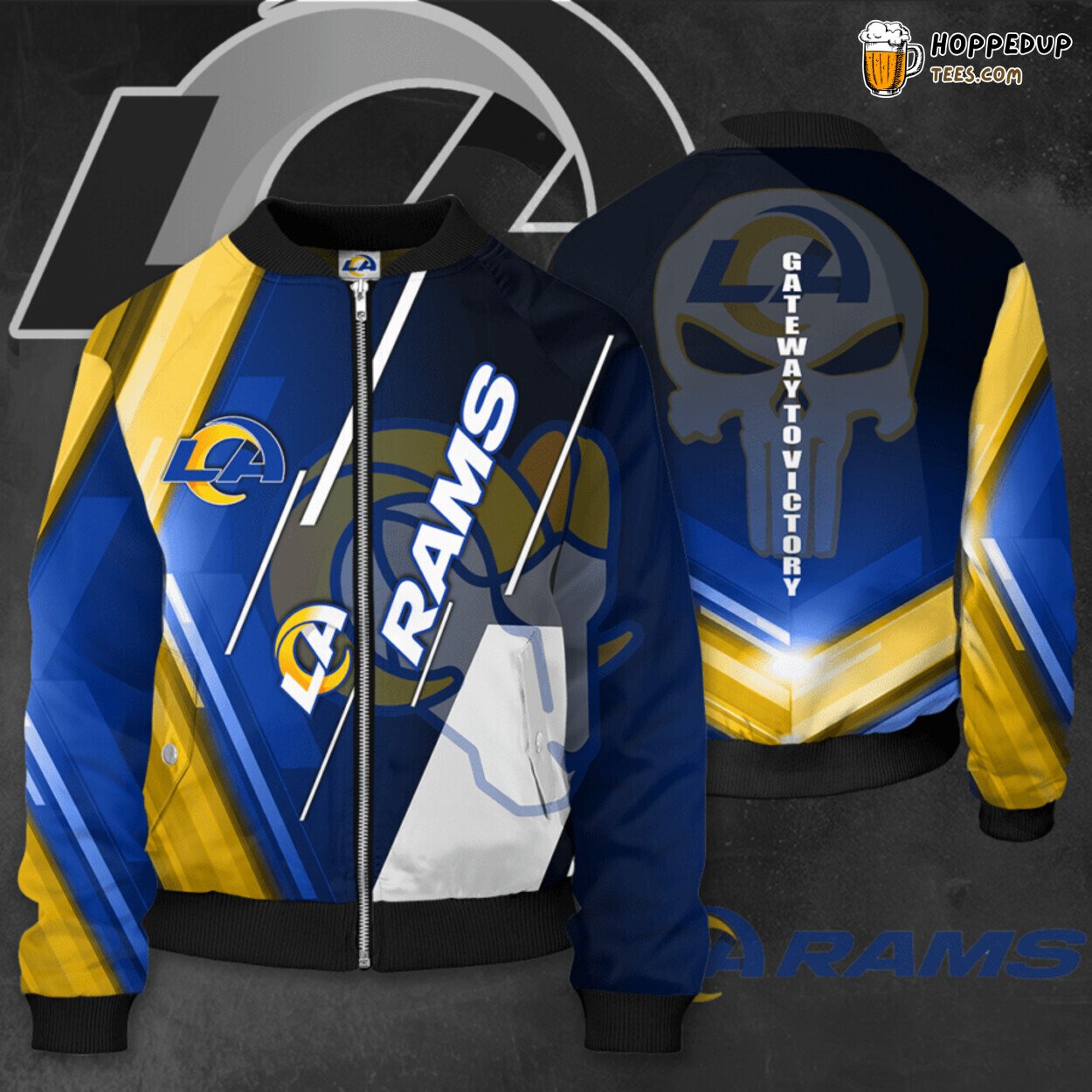 Los Angeles Rams LAR Exclusive Bomber Jacket Unique Design