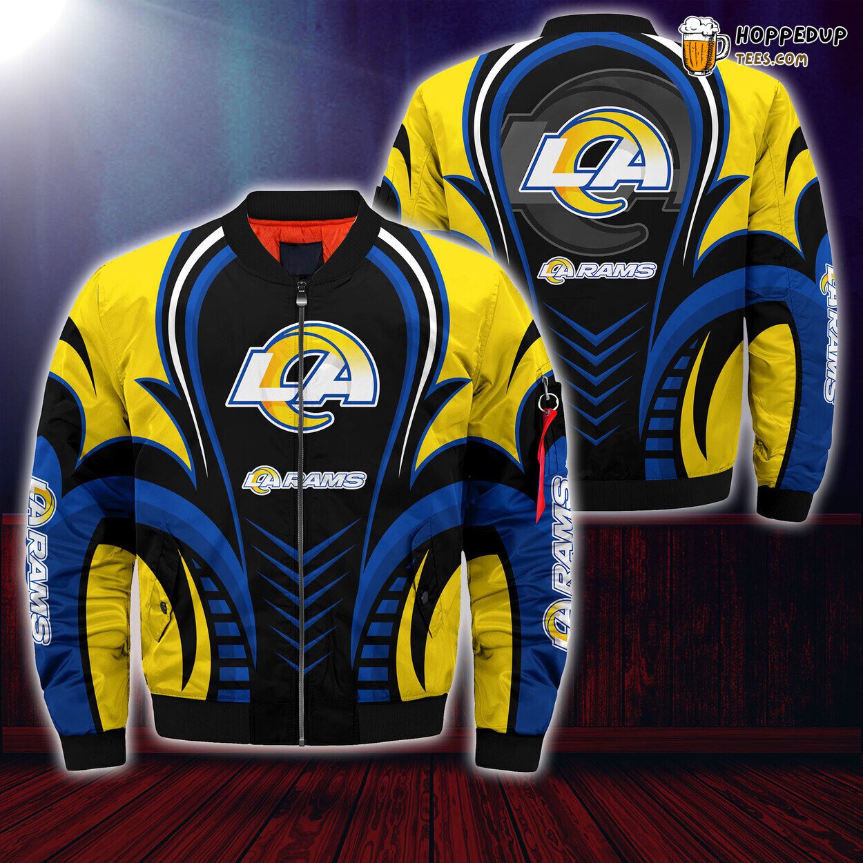 Los Angeles Rams Season Highlight NFL Bomber Jacket Collection