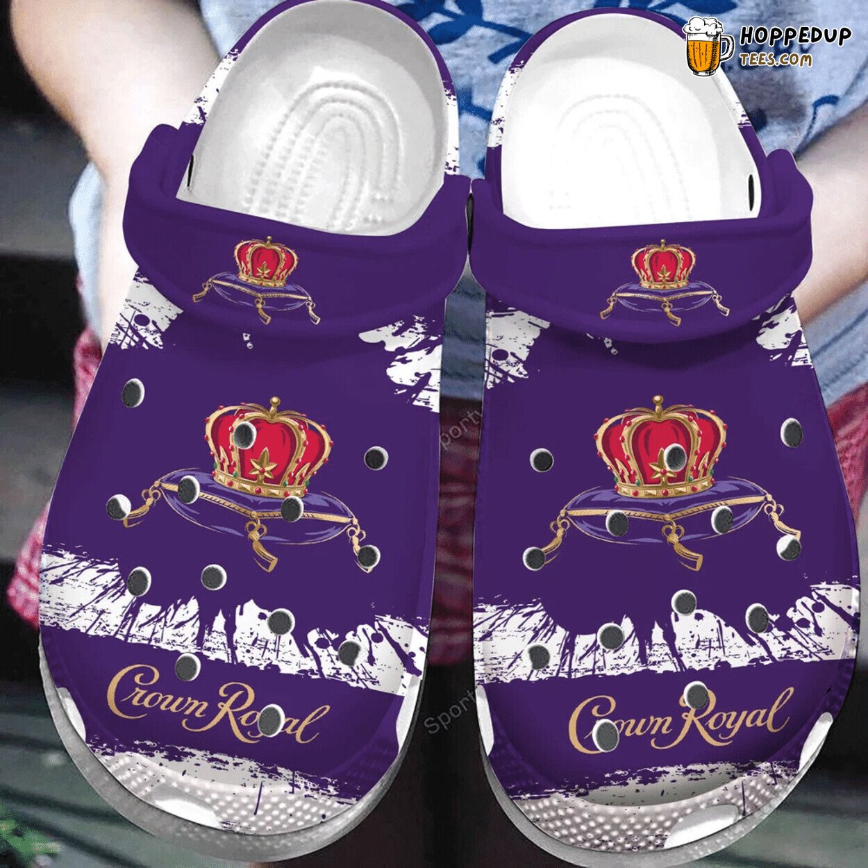 Love Clogsown Royal Themed Comfortable Unique Design Clog Shoes