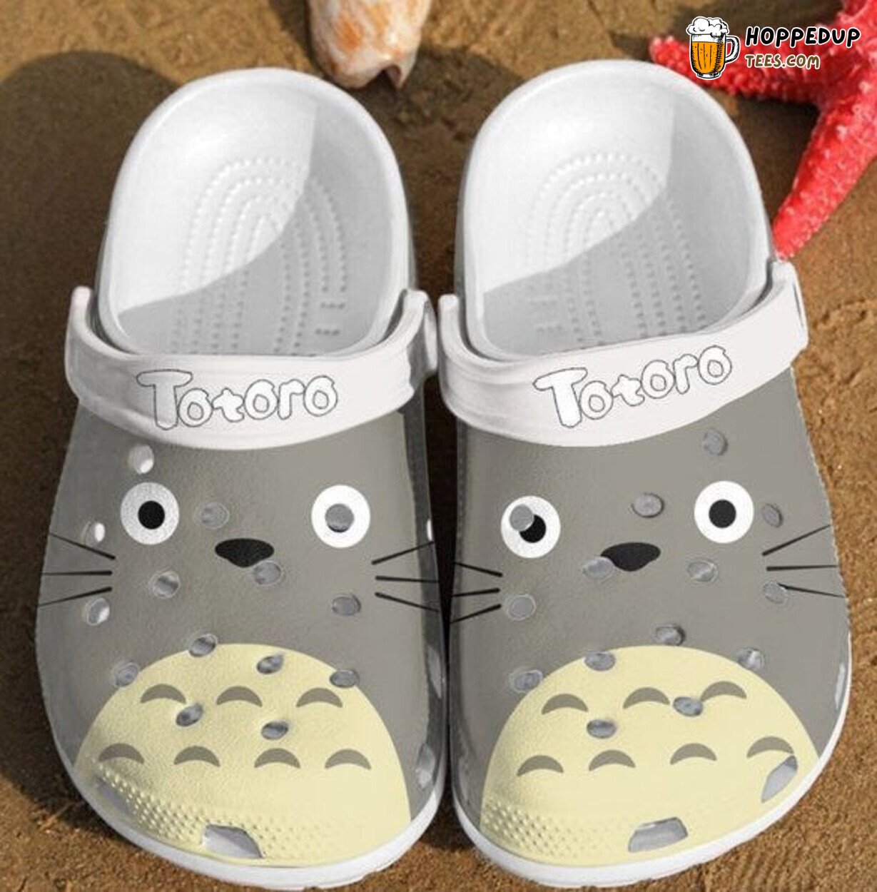 Love My Neighbor Totoro Themed Comfortable Unique Clogs Shoes