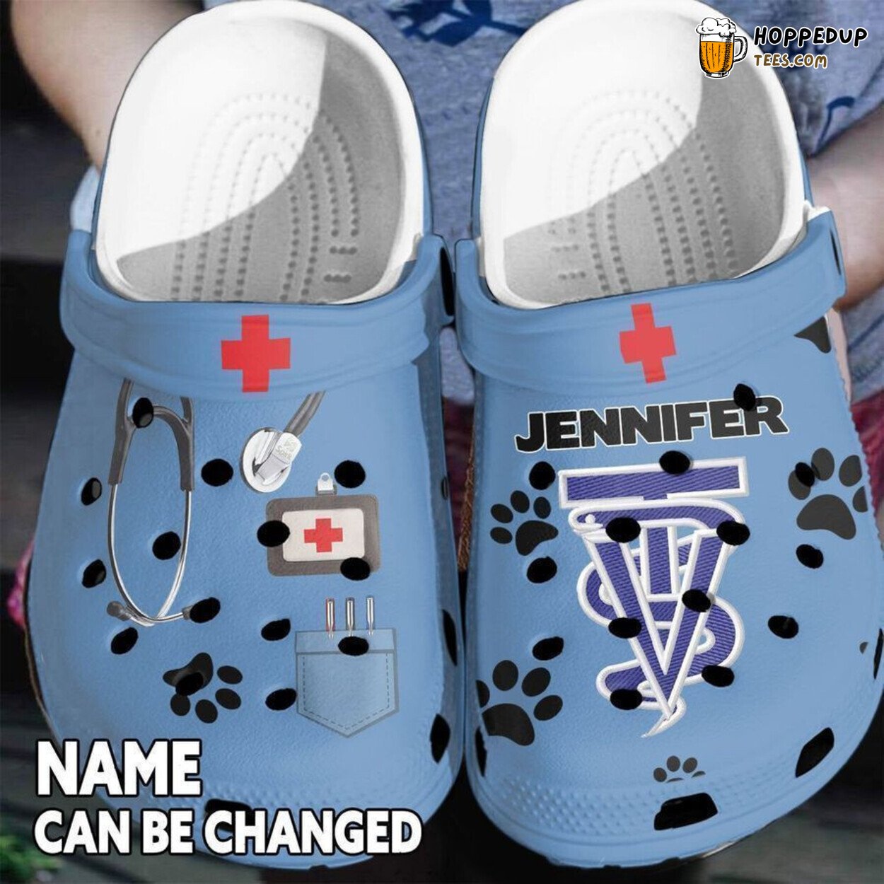 Love Nurse Personalized Doctor Best Gift Symbol Theme Clog Shoes Unique