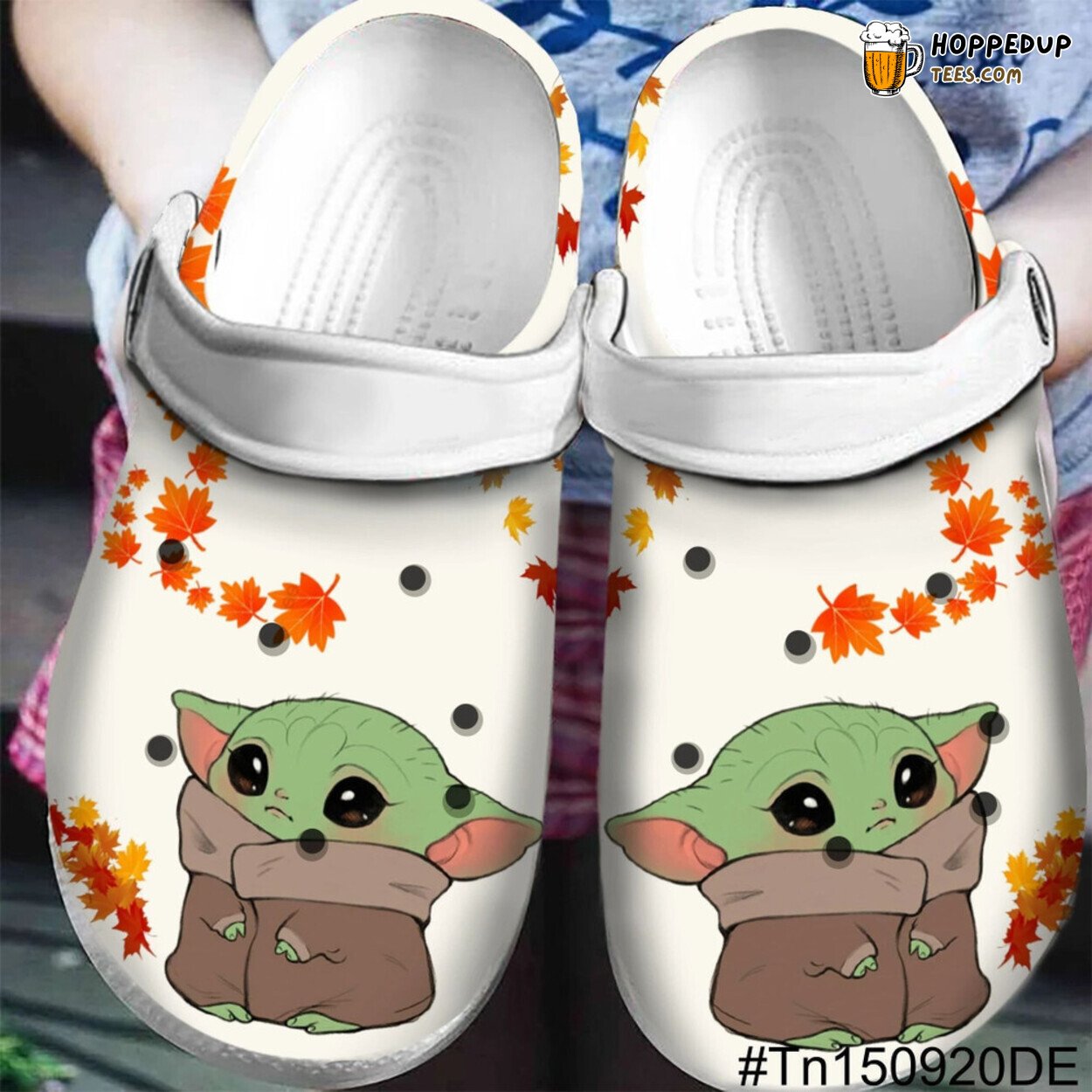Lovely Baby Yoda Happy Thanksgiving Themed Comfort Clogs Shoes