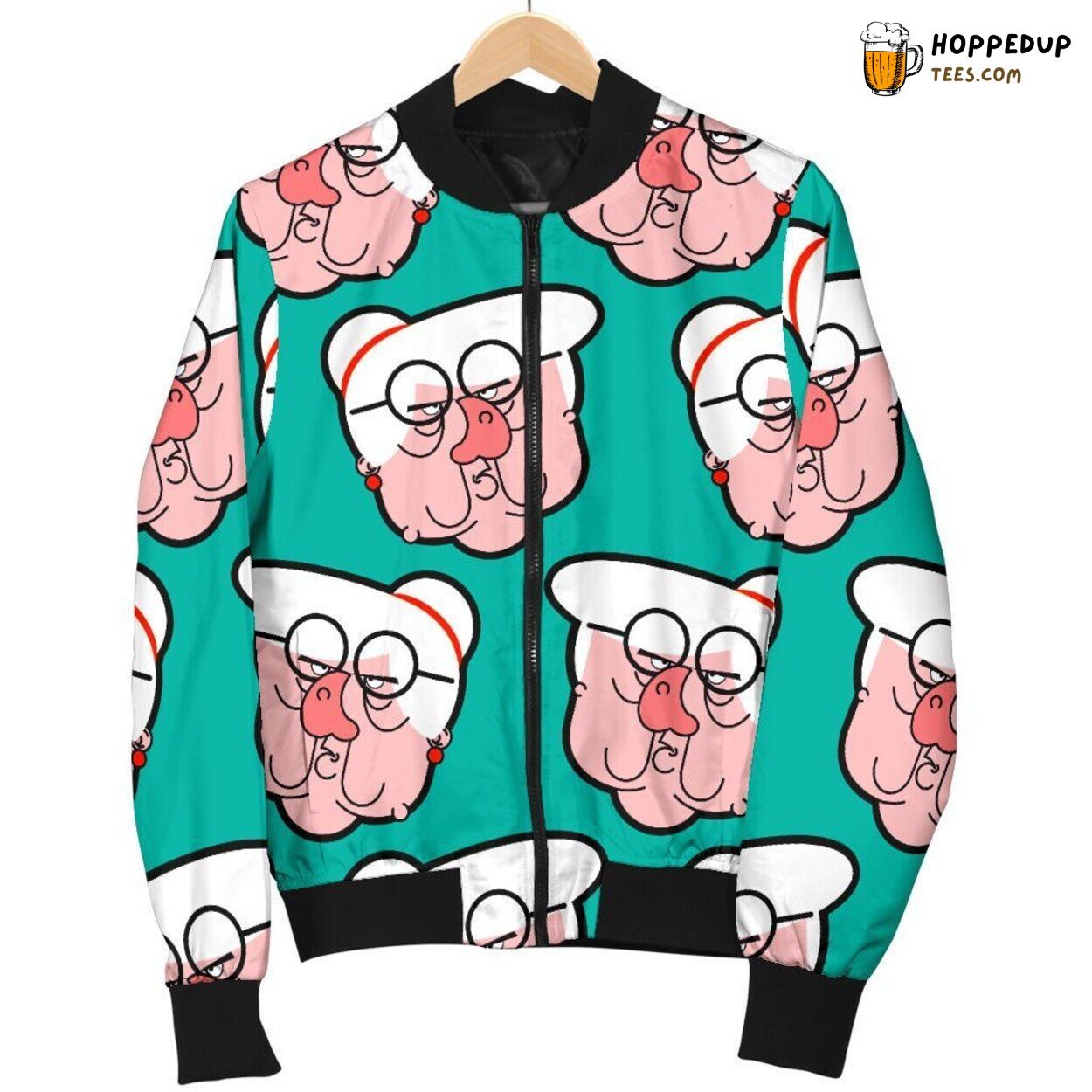Loving Nana Tribute Men’s Bomber Jacket Unique Pattern Design Showcase Loving Nana Tribute Men’s Bomber Jacket Unique Pattern Design Showcase
