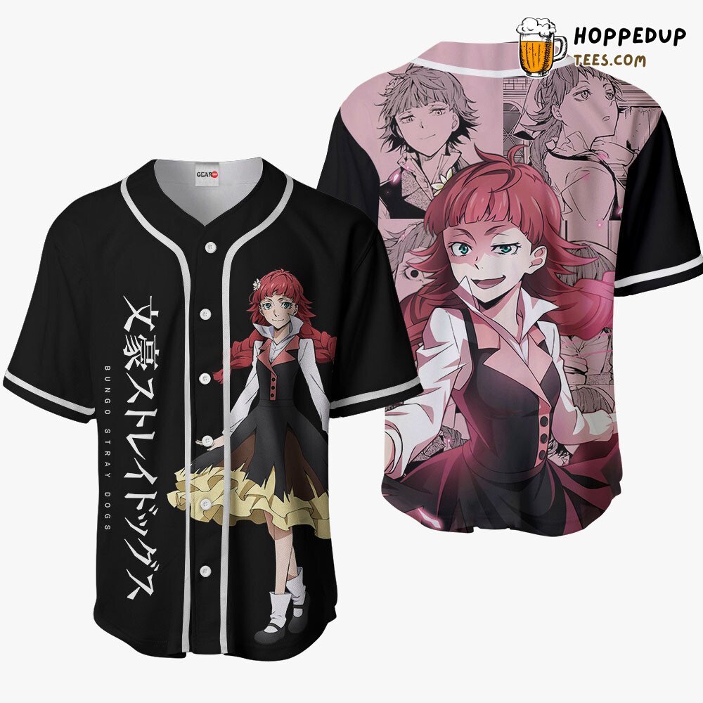 Lucy Maud Montgomery Distinctive Anime Baseball Jersey Unique Design Lucy Maud Montgomery Distinctive Anime Baseball Jersey Unique Design