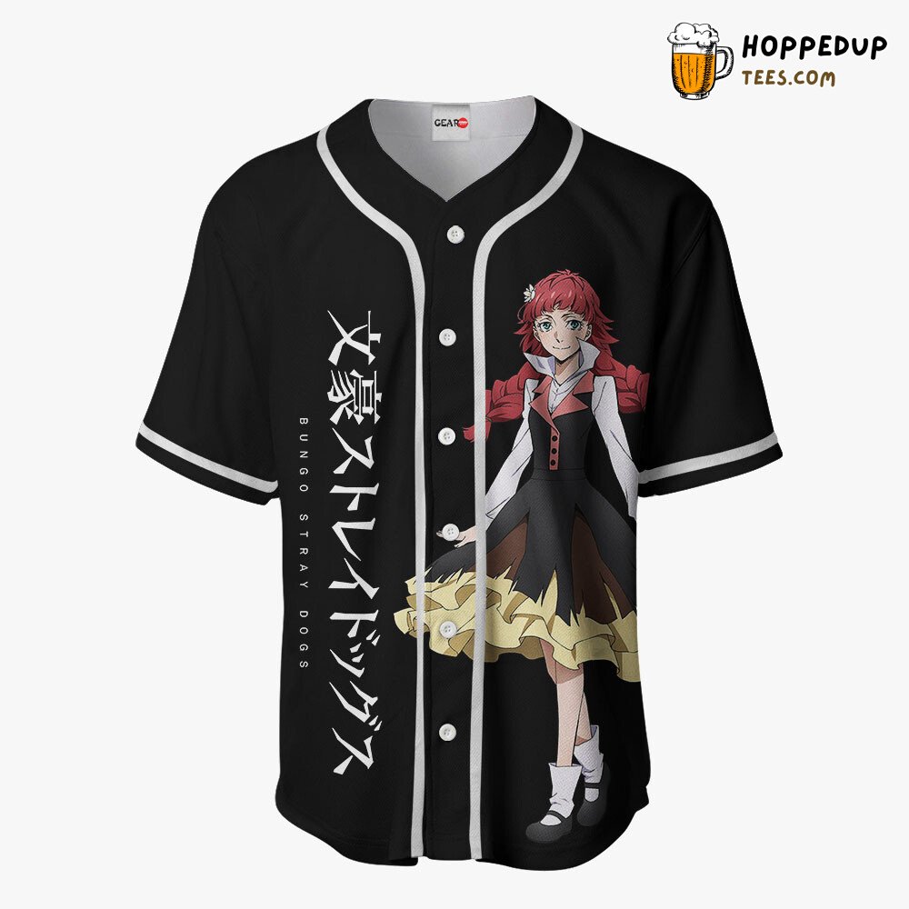 Lucy Maud Montgomery Distinctive Anime Baseball Jersey Unique Design