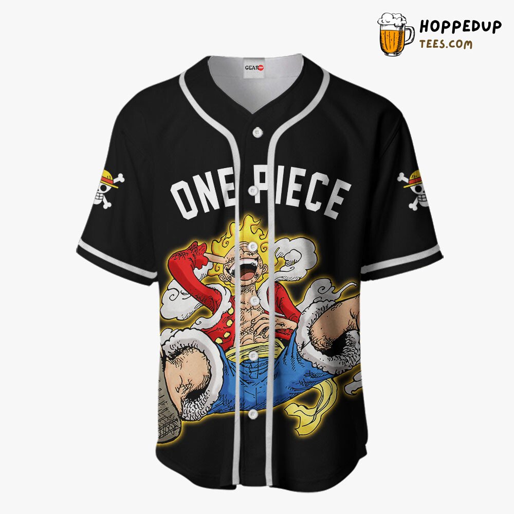 Luffy Gear Unique Edition Anime Baseball Jersey Sport Design Collection