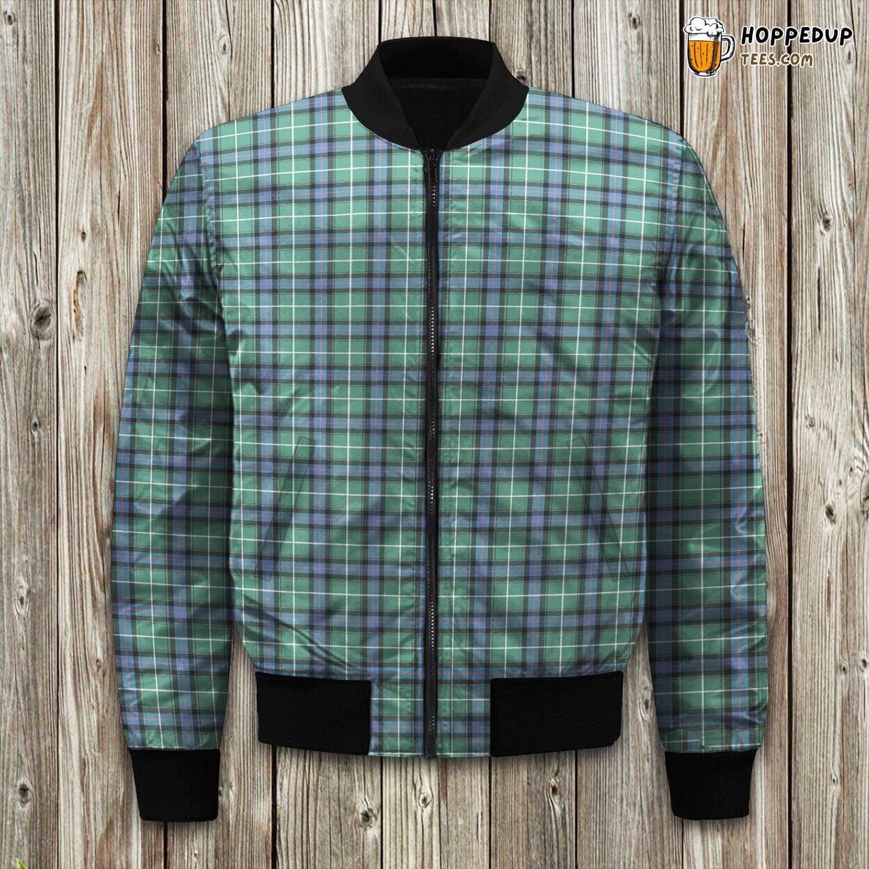 Macdonald Of The Hunting Ancient Tartan Bomber Jacket
