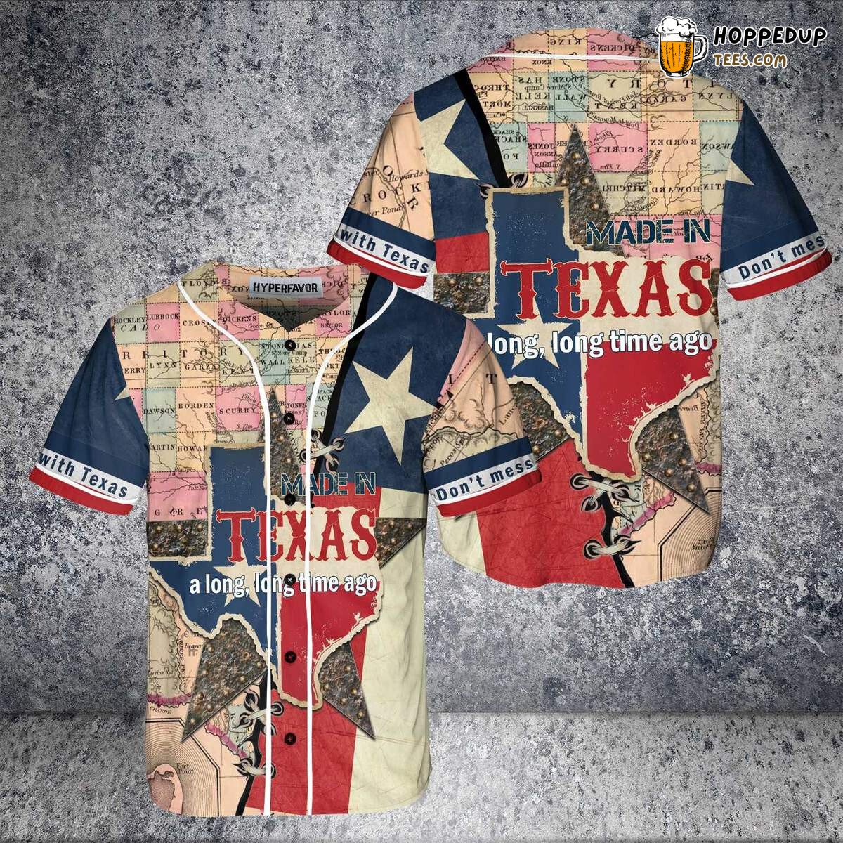 Made In Texas A Long Time Ago Baseball Tee Jersey Shirts 3D Made In Texas A Long Time Ago Baseball Tee Jersey Shirts 3D