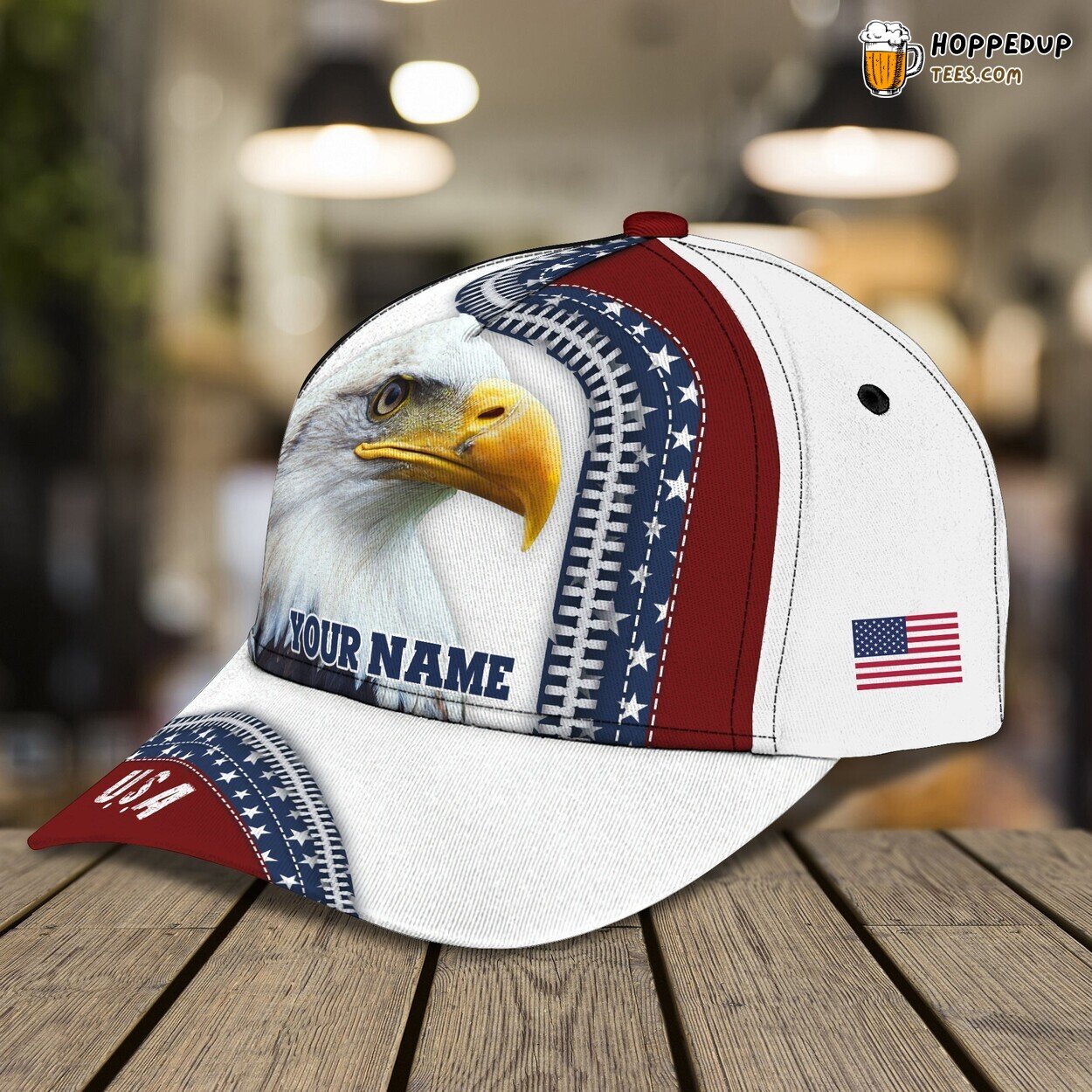 Majestic Eagle’s Flight 3D Classic Cap Personalized Unique Design Majestic Eagle’s Flight 3D Classic Cap Personalized Unique Design