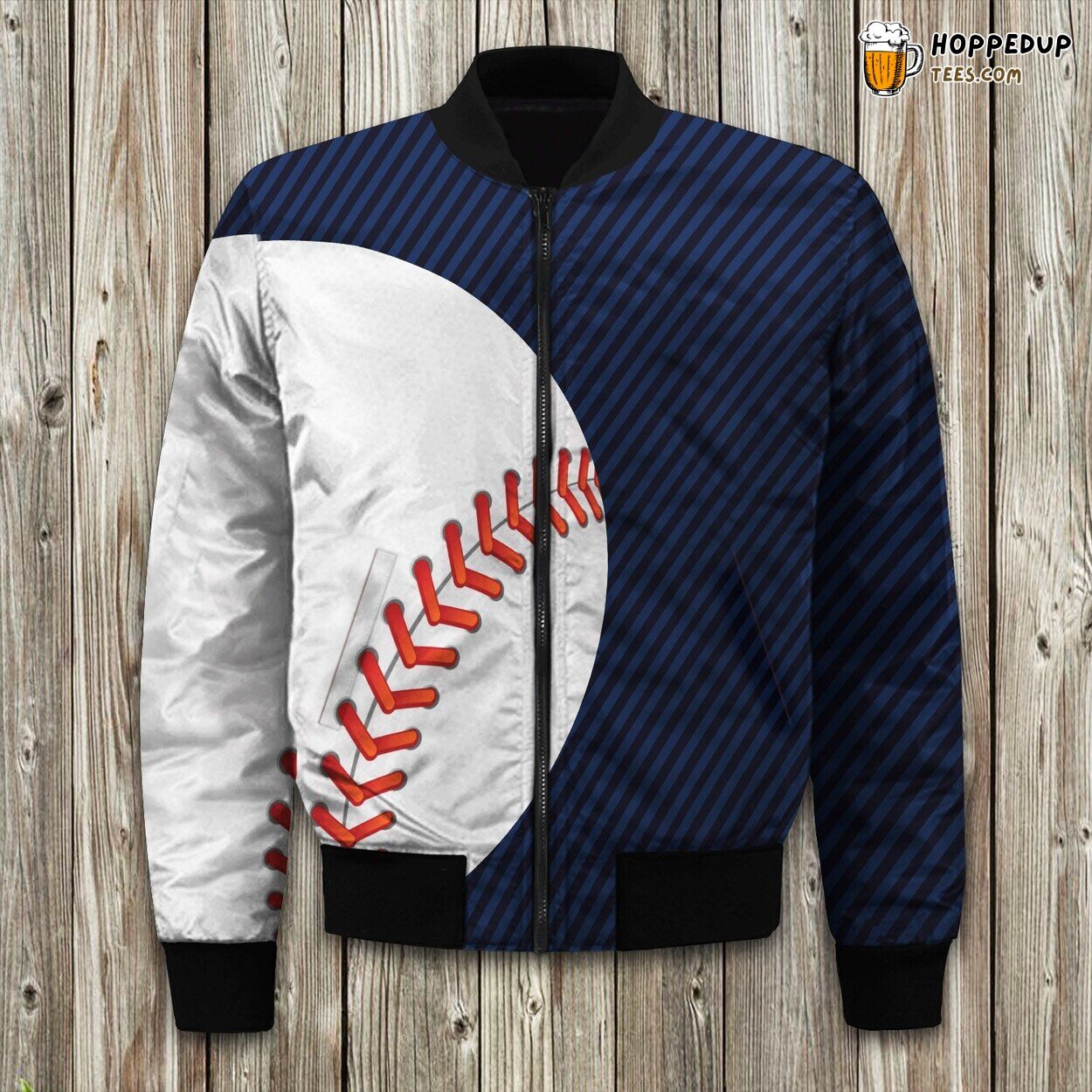 Major League Baseball Essence Winter Bomber Jacket Tailored Unique Elegance Look