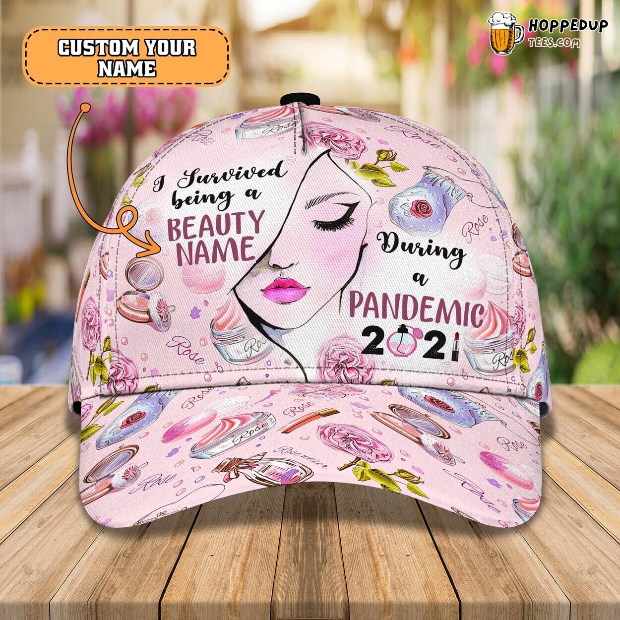 Makeup Beauty Spotlight 3D Classic Cap Personalized Unique Design