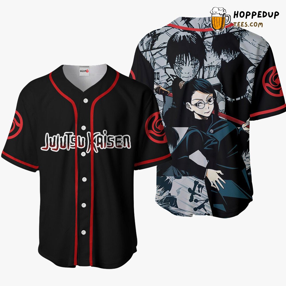 Maki Zenin Distinctive Unique Anime Baseball Jersey Shirt Design Edition