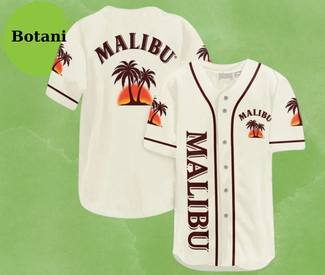 Malibu Baseball Jersey Ideal Gift for Beer Lovers HU