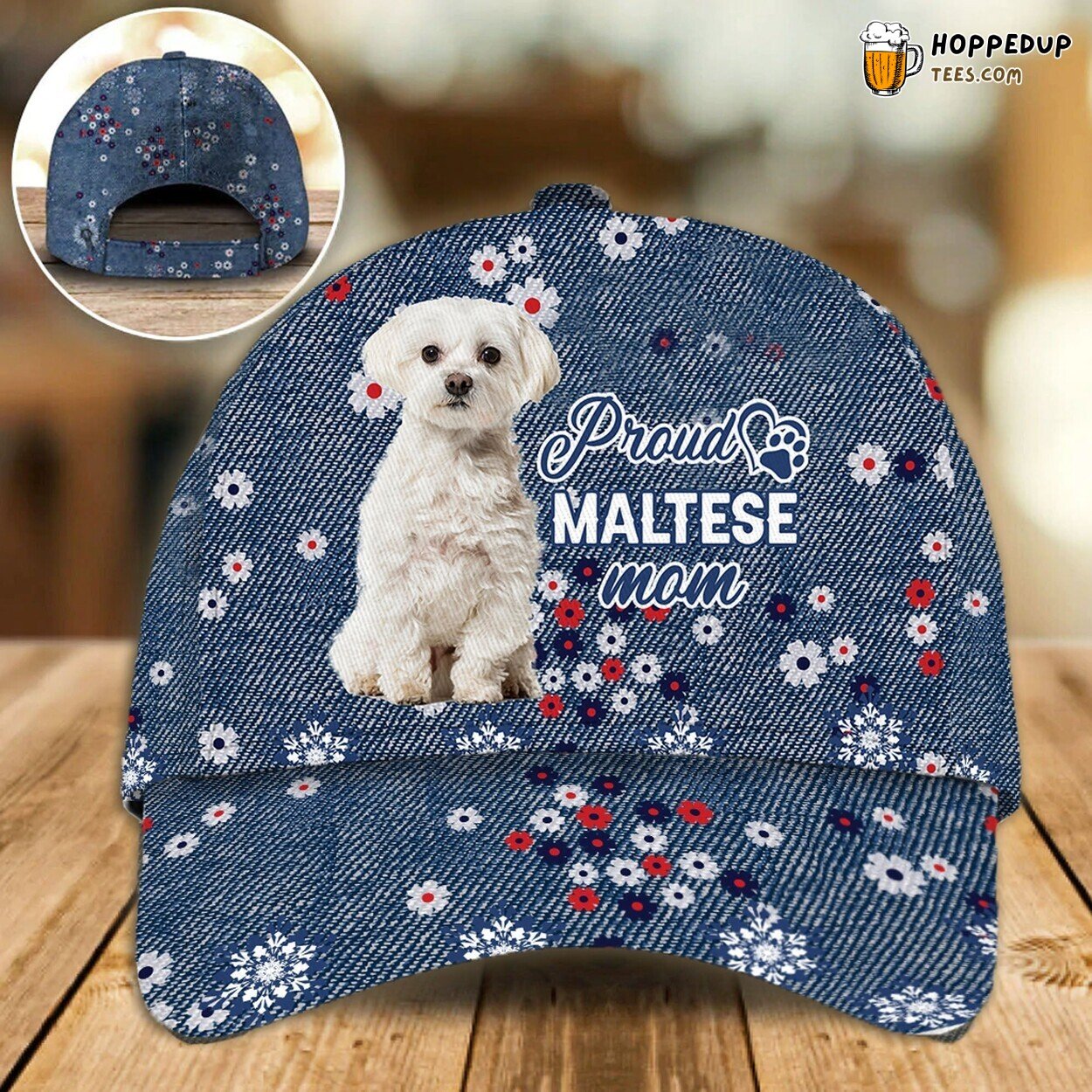Maltese Proud Mom Cap Women Design Dog Mom Unique Hat Lover Appreciation Wear Maltese Proud Mom Cap Women Design Dog Mom Unique Hat Lover Appreciation Wear