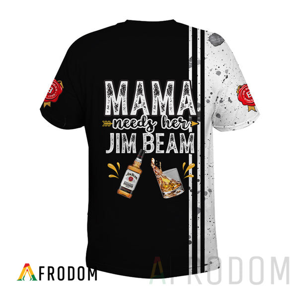 Mama Needs Jim Beam Short-Sleeve T-Shirt HU