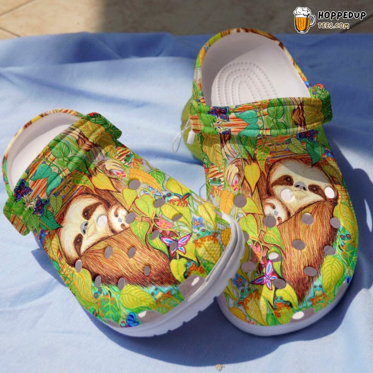 Mama Sloth Baby Jungle Themed Kids Gift Comfortable clogs Shoes