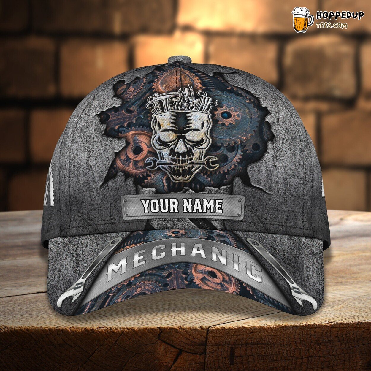Mechanic Classic 3D Cap Unique Premium Design Series Authentic Look