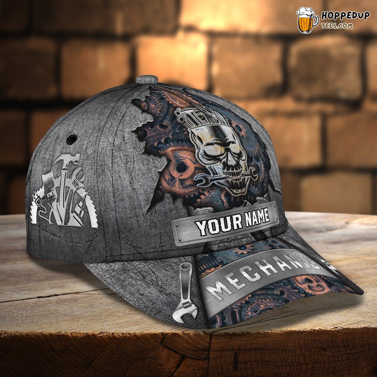 Mechanic Classic 3D Cap Unique Premium Design Series Authentic Look