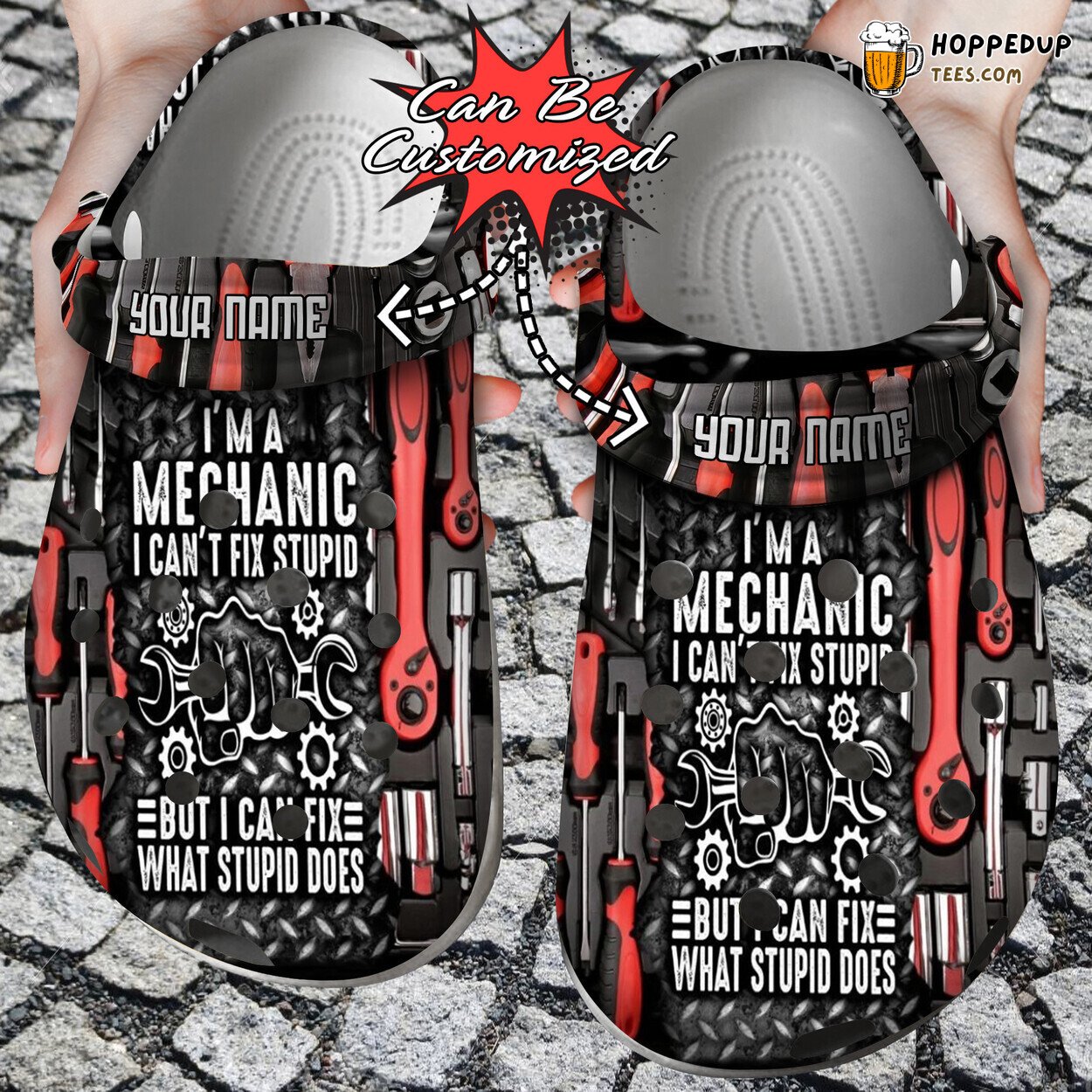 Mechanic Tool Im A Mechanic 20 Theme Personalized Clog Shoes