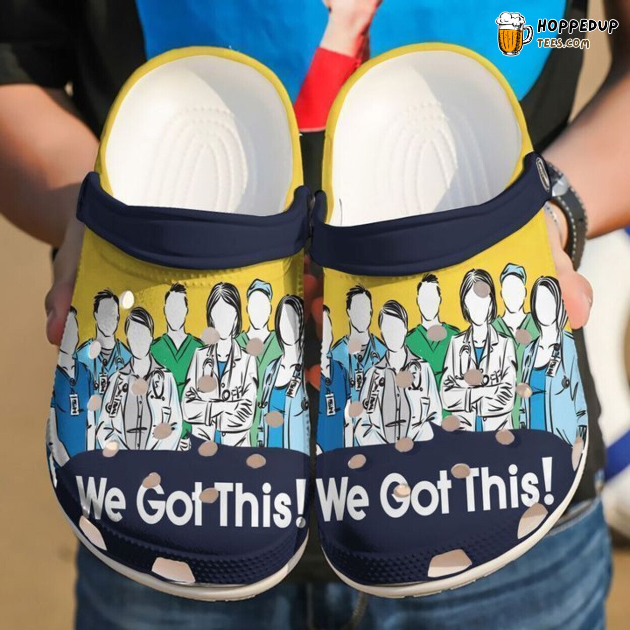Medical Assistant We Got This Themed Rubber Clog Shoes Comfy Healthcare