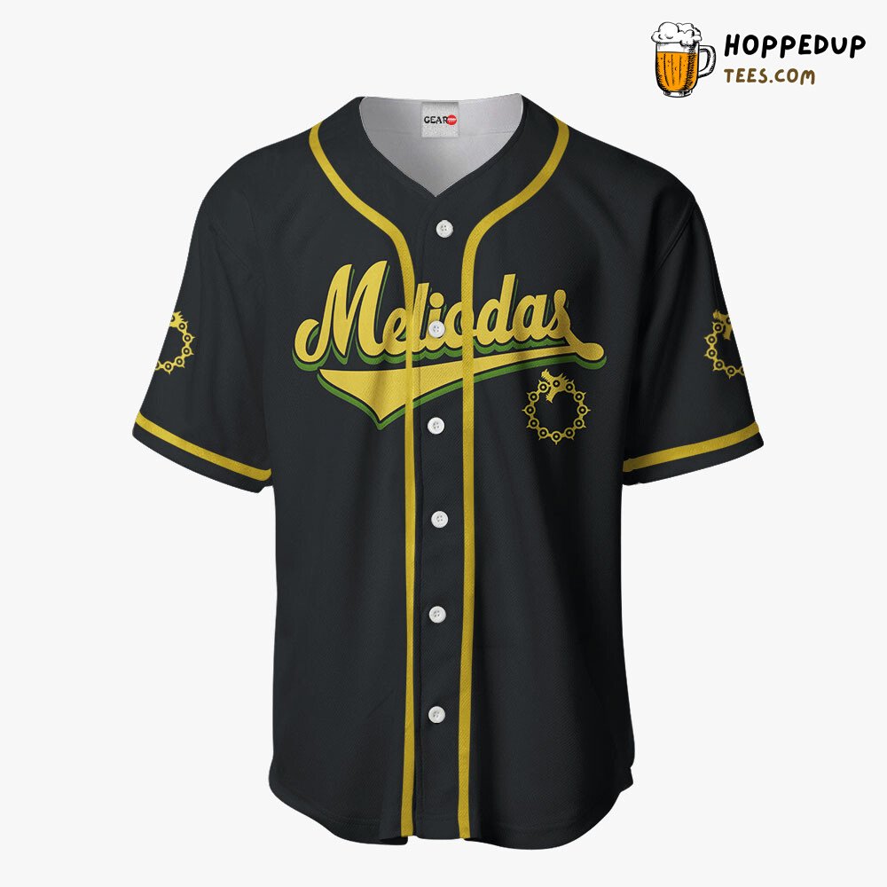Meliodas Dragon’s Wrath Sin Anime Baseball Jersey Unique Style