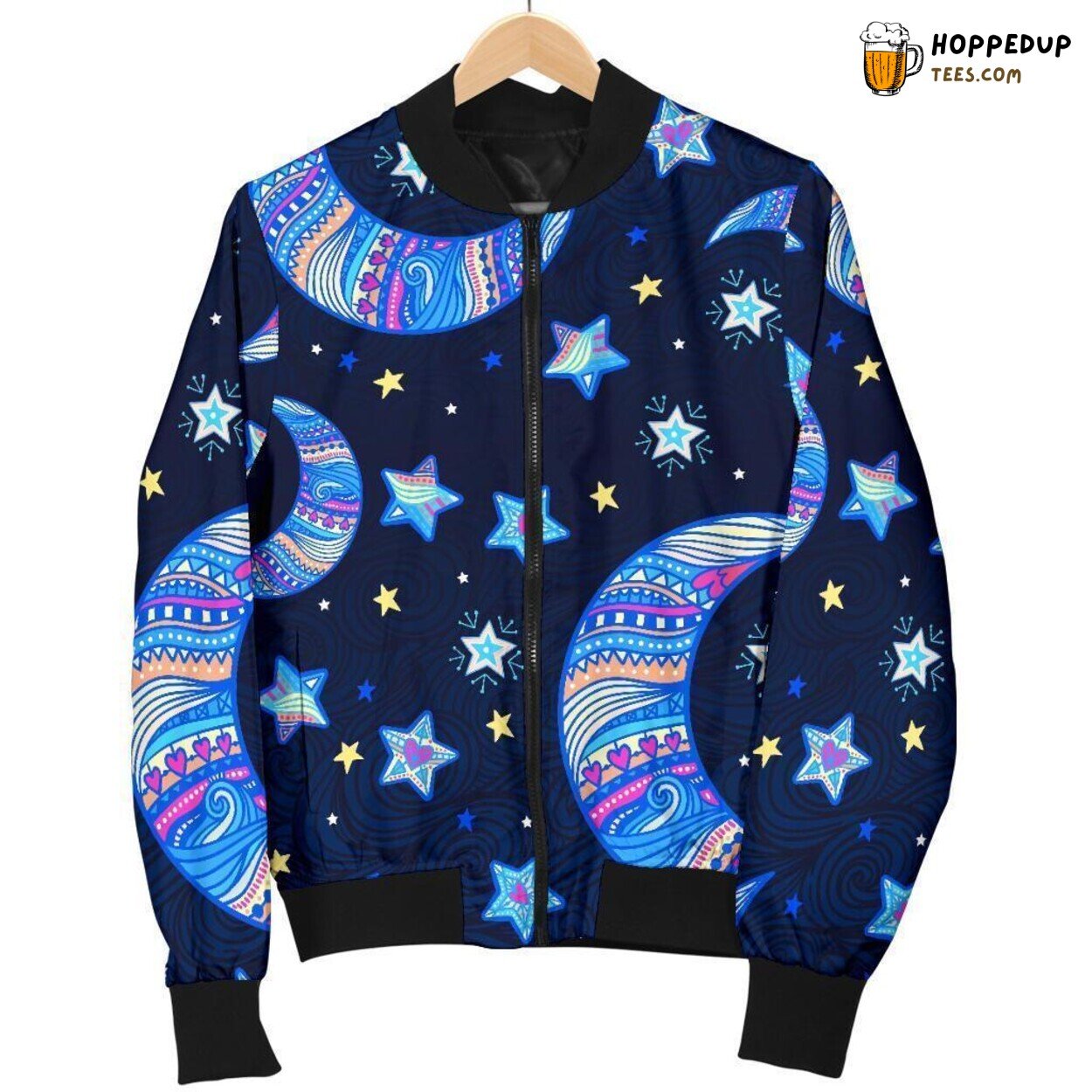 Men’s Bomber Jacket Displaying Celestial Wonders Unique Pattern Design Art Men’s Bomber Jacket Displaying Celestial Wonders Unique Pattern Design Art