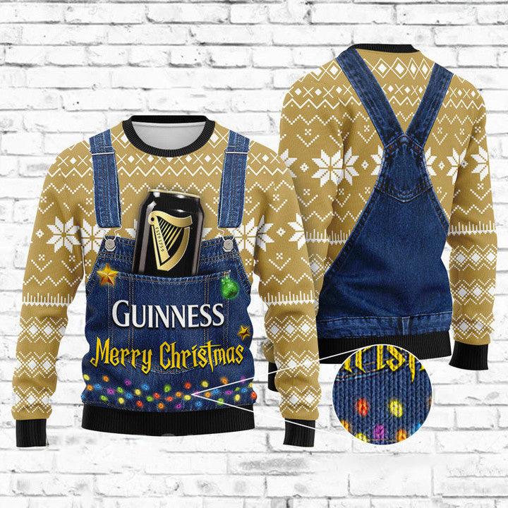 Merry Christmas Guinness Christmas Sweater HU