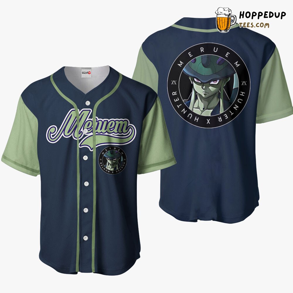 Meruem Edition Anime Baseball Jersey Shirt Distinctive Unique Style
