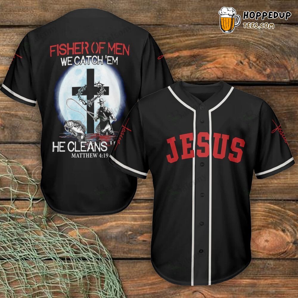 Messiah Jesus Savior Motif Baseball Jersey Competitive Gear