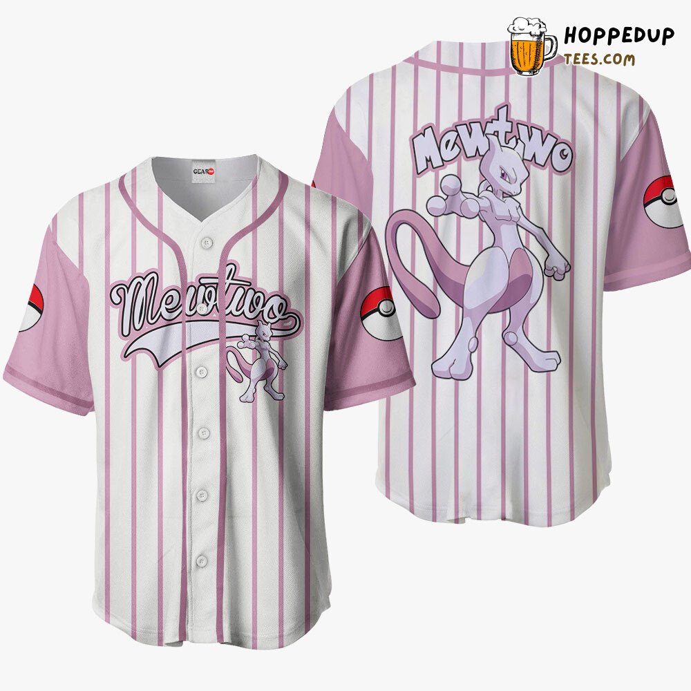 Mewtwo Distinctive Edition Unique Baseball Jersey Collection Design Style Mewtwo Distinctive Edition Unique Baseball Jersey Collection Design Style